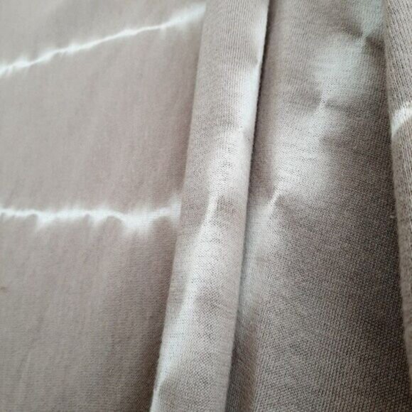 KATHERINE BARCLAY / Open Front Waterfall Cardigan Tie-dye Sz L - Picture 5 of 11